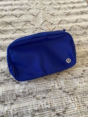 lululemon athletica Royal Blue Zip Pouch